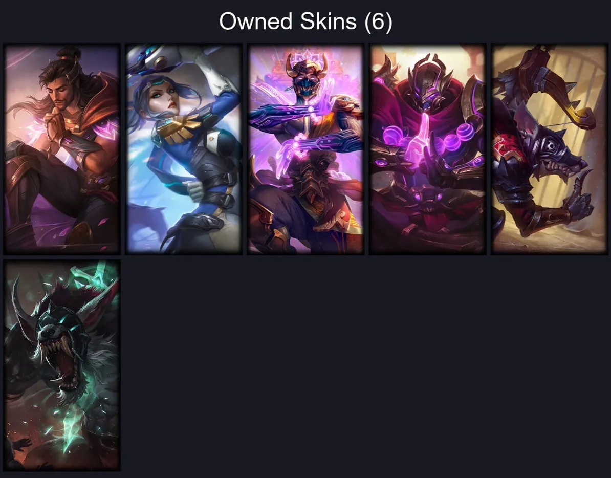 🕊【EUW】⸱ 🖐 8 Skin⸱ 🦴 46 Champ⸱ 🍝 Master ⸱ 😡 30856 BE⸱ 🦁 2025 Ready⸱ ⛏ Level 46⸱ 🚛 0 RP⸱ 🧢 Email Access⸱ 🏮 Honor 3